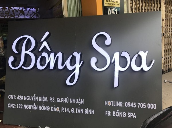 Top 50 Bảng Hiệu Spa – Biển Quảng Cáo Spa Đẹp Sang Nhất 2024 